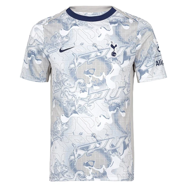 Tottenham Hotspur Pre-Match Trikot 25/26 für Herren Weiß Tottenham Hotspur Pre-Match Trikot 25/26 für Herren Weiß
