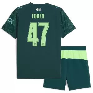 Manchester City Phil Foden 47 4.Trikot EA Sport 25/26 für Kinder Manchester City Phil Foden 47 4.Trikot EA Sport 25/26 für Kinder