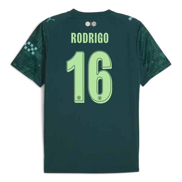 Manchester City Rodrigo Hernández 16 4.Trikot EA Sport 25/26 für Herren Manchester City Rodrigo Hernández 16 4.Trikot EA Sport 25/26 für Herren