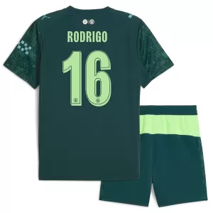 Manchester City Rodrigo Hernández 16 4.Trikot EA Sport 25/26 für Kinder Manchester City Rodrigo Hernández 16 4.Trikot EA Sport 25/26 für Kinder