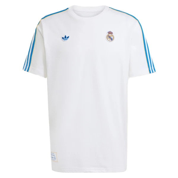 Real Madrid Terrace Icons Trikot 25/26 für Herren Weiß Real Madrid Terrace Icons Trikot 25/26 für Herren Weiß