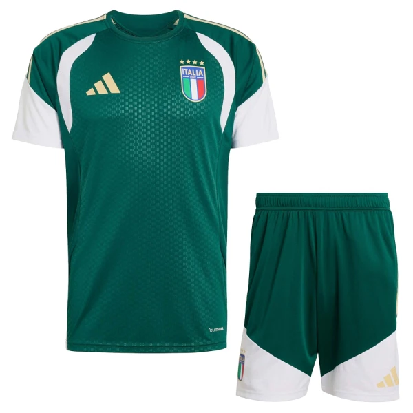 Italien Trainingstrikot WM 2026 für Kinder Grün Italien Trainingstrikot WM 2026 für Kinder Grün