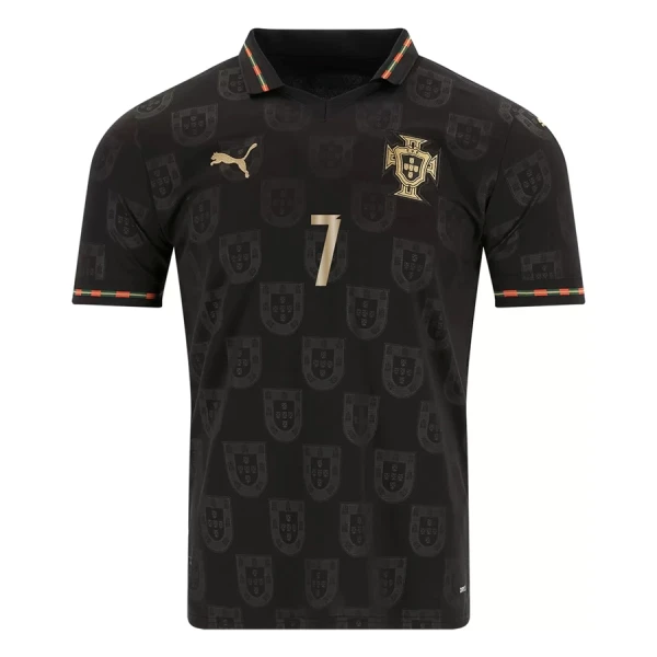 Portugal Black Panther Cristiano Ronaldo 7 Trikot 25/26 für Herren (Speziell)
