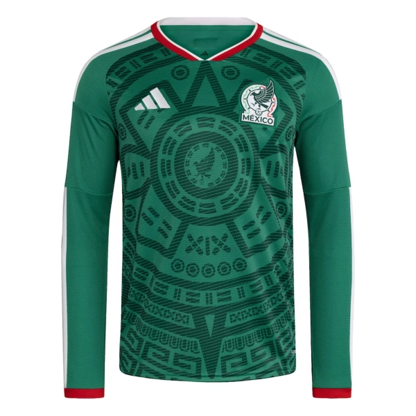Mexiko Heimtrikot WM 2026 Langarm für Herren Mexiko Heimtrikot WM 2026 Langarm für Herren