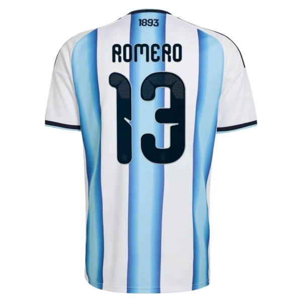 Argentinien Cristian Romero 13 Heimtrikot WM 2026 für Herren