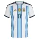 Argentinien Garnacho 17 Heimtrikot WM 2026 für Herren