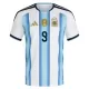 Argentinien Julián Álvarez 9 Heimtrikot WM 2026 für Kinder