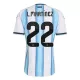 Argentinien Lautaro Martínez 22 Heimtrikot WM 2026 für Herren