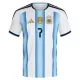 Argentinien Rodrigo de Paul 7 Heimtrikot WM 2026 für Kinder