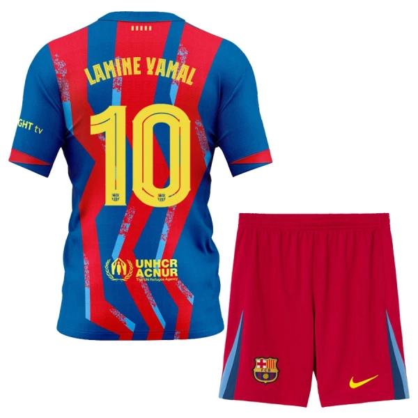 FC Barcelona Lamine Yamal 10 4.Trikot 25/26 für Kinder
