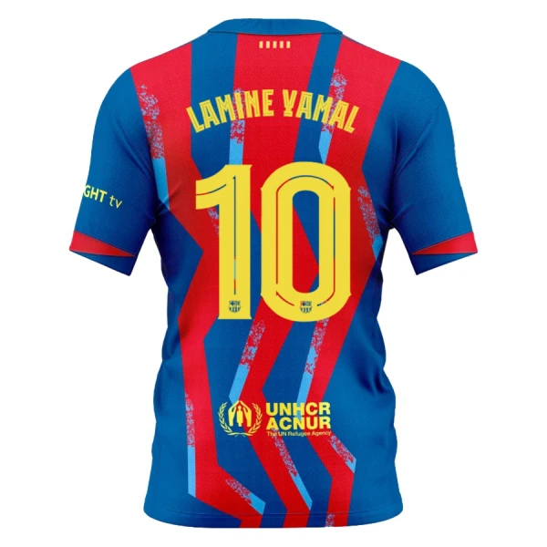 FC Barcelona Lamine Yamal 10 4.Trikot 25/26 für Kinder