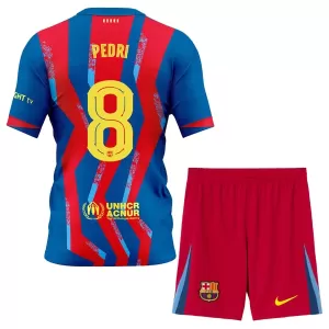 FC Barcelona Pedri 8 4.Trikot 25/26 für Kinder