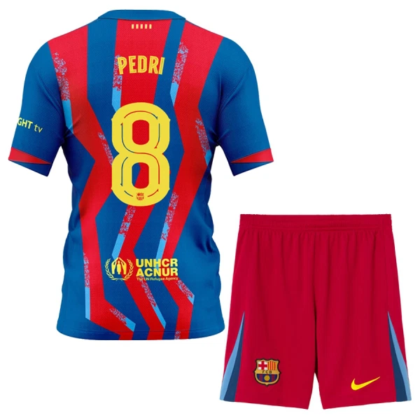 FC Barcelona Pedri 8 4.Trikot 25/26 für Kinder