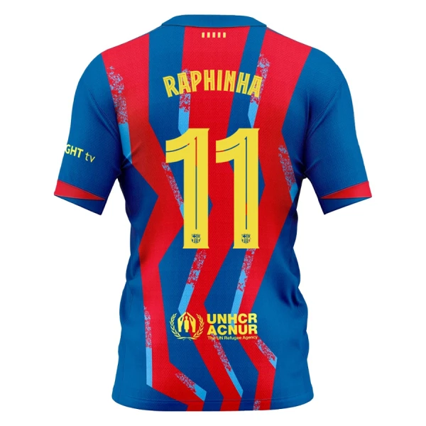 FC Barcelona Raphinha 11 4.Trikot 25/26 für Kinder
