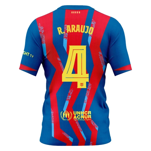 FC Barcelona Ronald Araujo 4 4.Trikot 25/26 für Kinder