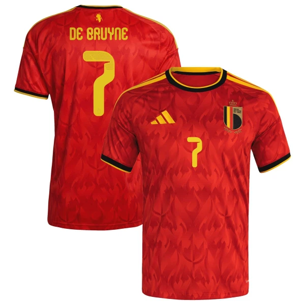 Belgien Kevin De Bruyne 7 Heimtrikot WM 2026 für Herren