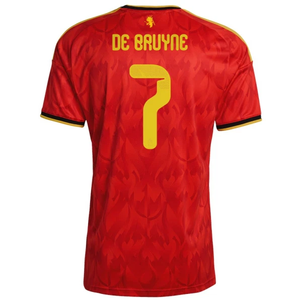 Belgien Kevin De Bruyne 7 Heimtrikot WM 2026 für Kinder