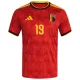 Belgien Openda 19 Heimtrikot WM 2026 für Herren