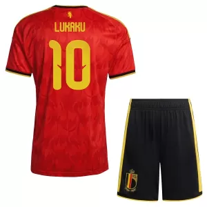 Belgien Romelu Lukaku 10 Heimtrikot WM 2026 für Kinder