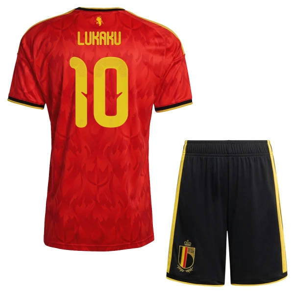 Belgien Romelu Lukaku 10 Heimtrikot WM 2026 für Kinder