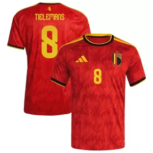 Belgien Tielemans 8 Heimtrikot WM 2026 für Herren