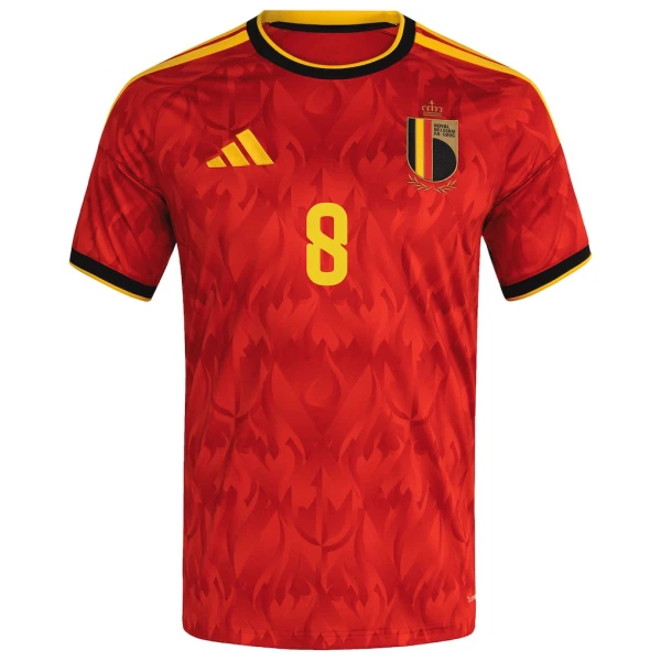 Belgien Tielemans 8 Heimtrikot WM 2026 für Herren