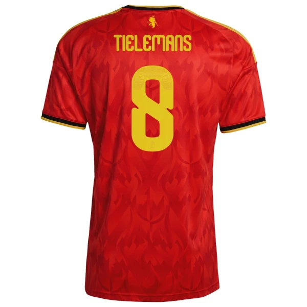 Belgien Tielemans 8 Heimtrikot WM 2026 für Herren