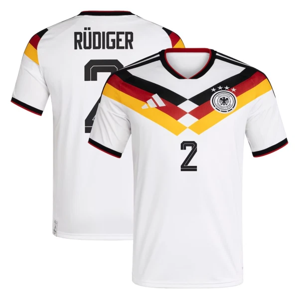 Deutschland Antonio Rudiger 2 Heimtrikot WM 2026 für Herren