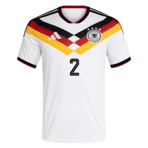 Deutschland Antonio Rudiger 2 Heimtrikot WM 2026 für Herren