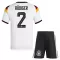 Deutschland Antonio Rudiger 2 Heimtrikot WM 2026 für Kinder