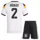 Deutschland Antonio Rudiger 2 Heimtrikot WM 2026 für Kinder