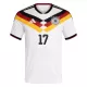 Deutschland Florian Wirtz 17 Heimtrikot WM 2026 für Herren