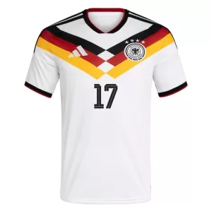 Deutschland Florian Wirtz 17 Heimtrikot WM 2026 für Kinder