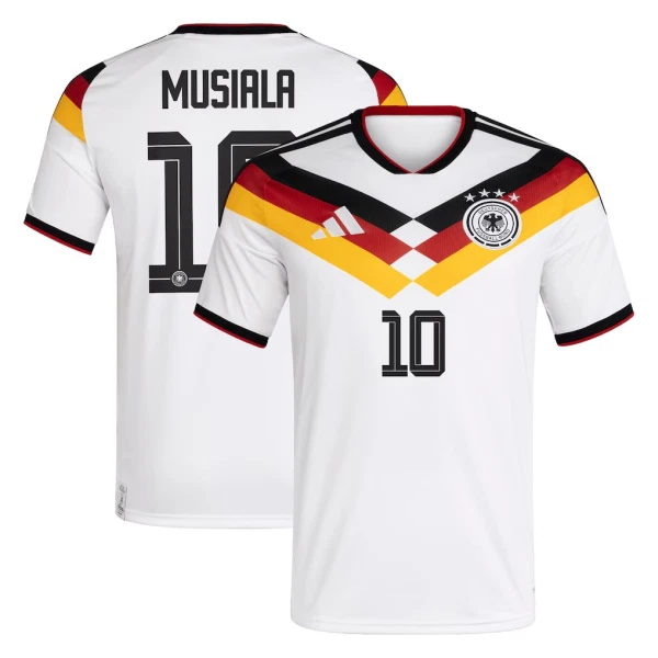 Deutschland Jamal Musiala 10 Heimtrikot WM 2026 für Herren Deutschland Jamal Musiala 10 Heimtrikot WM 2026 für Herren