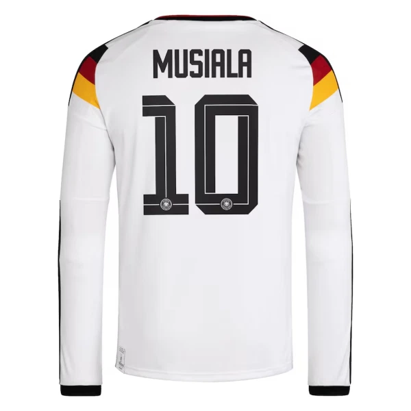 Deutschland Jamal Musiala 10 Heimtrikot WM 2026 Langarm für Herren