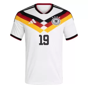 Deutschland Leroy Sane 19 Heimtrikot WM 2026 für Herren