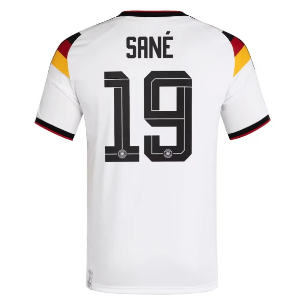 Deutschland Leroy Sane 19 Heimtrikot WM 2026 für Herren