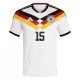 Deutschland Nico Schlotterbeck 15 Heimtrikot WM 2026 für Herren