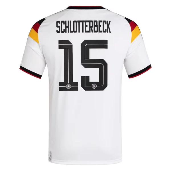 Deutschland Nico Schlotterbeck 15 Heimtrikot WM 2026 für Herren