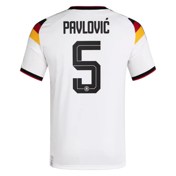 Deutschland Pavlovic 5 Heimtrikot WM 2026 für Herren