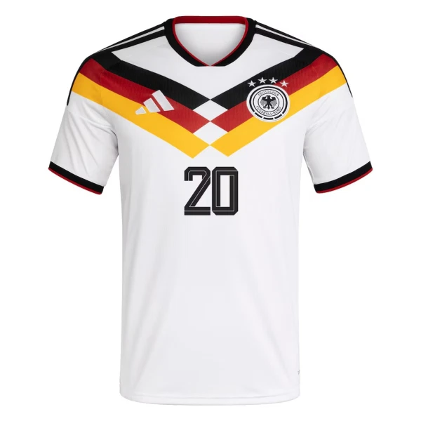 Deutschland Serge Gnabry 20 Heimtrikot WM 2026 für Herren