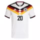 Deutschland Serge Gnabry 20 Heimtrikot WM 2026 für Herren