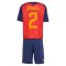 Spanien Carvajal 2 Heimtrikot WM 2026 für Kinder