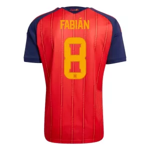 Spanien Fabian Ruiz 8 Heimtrikot WM 2026 für Herren