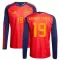 Spanien Lamine Yamal 19 Heimtrikot WM 2026 Langarm für Herren