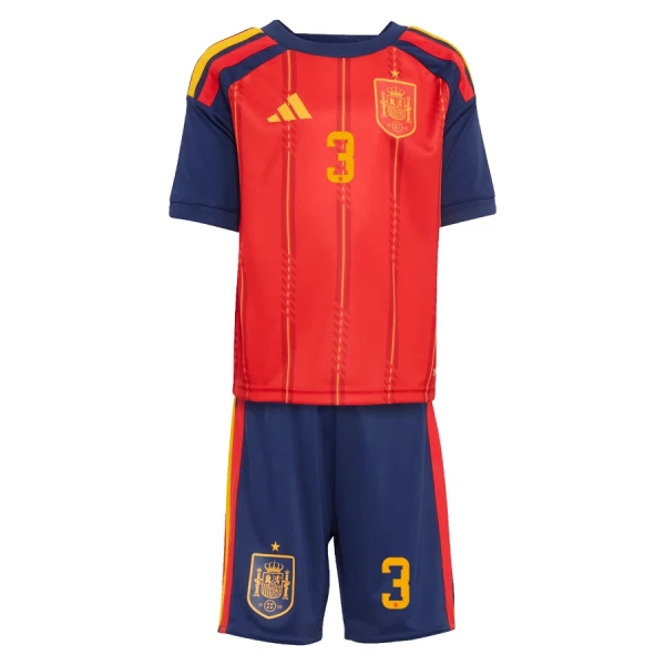 Spanien Le Normand 3 Heimtrikot WM 2026 für Kinder