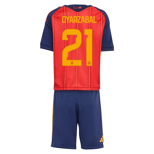 Spanien OYARZABAL 21 Heimtrikot WM 2026 für Kinder