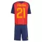 Spanien OYARZABAL 21 Heimtrikot WM 2026 für Kinder