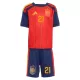 Spanien OYARZABAL 21 Heimtrikot WM 2026 für Kinder