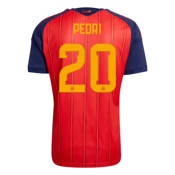 Spanien Pedri 20 Heimtrikot WM 2026 für Herren